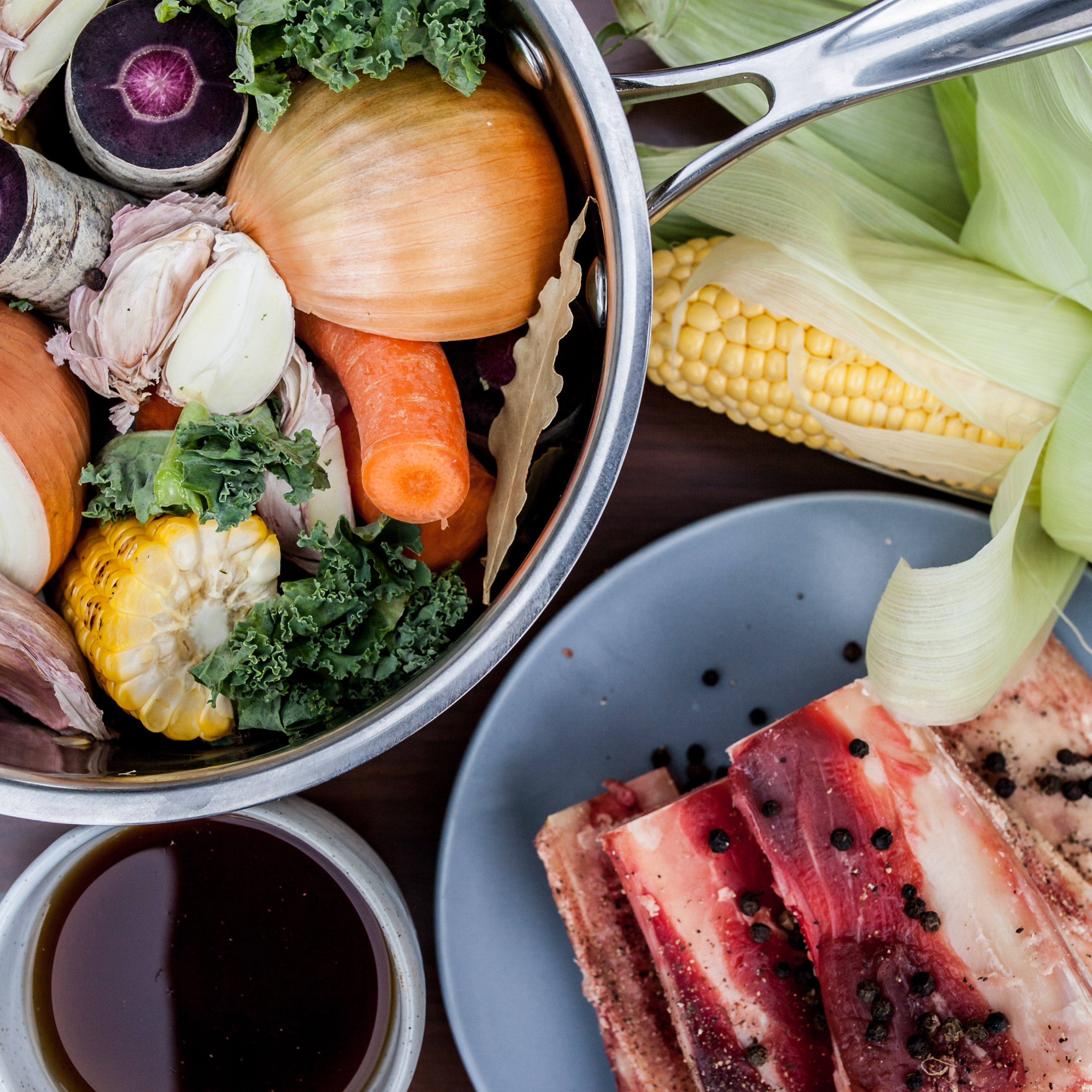 Slow-Simmered Bone Broth for Gut Health & Immunity