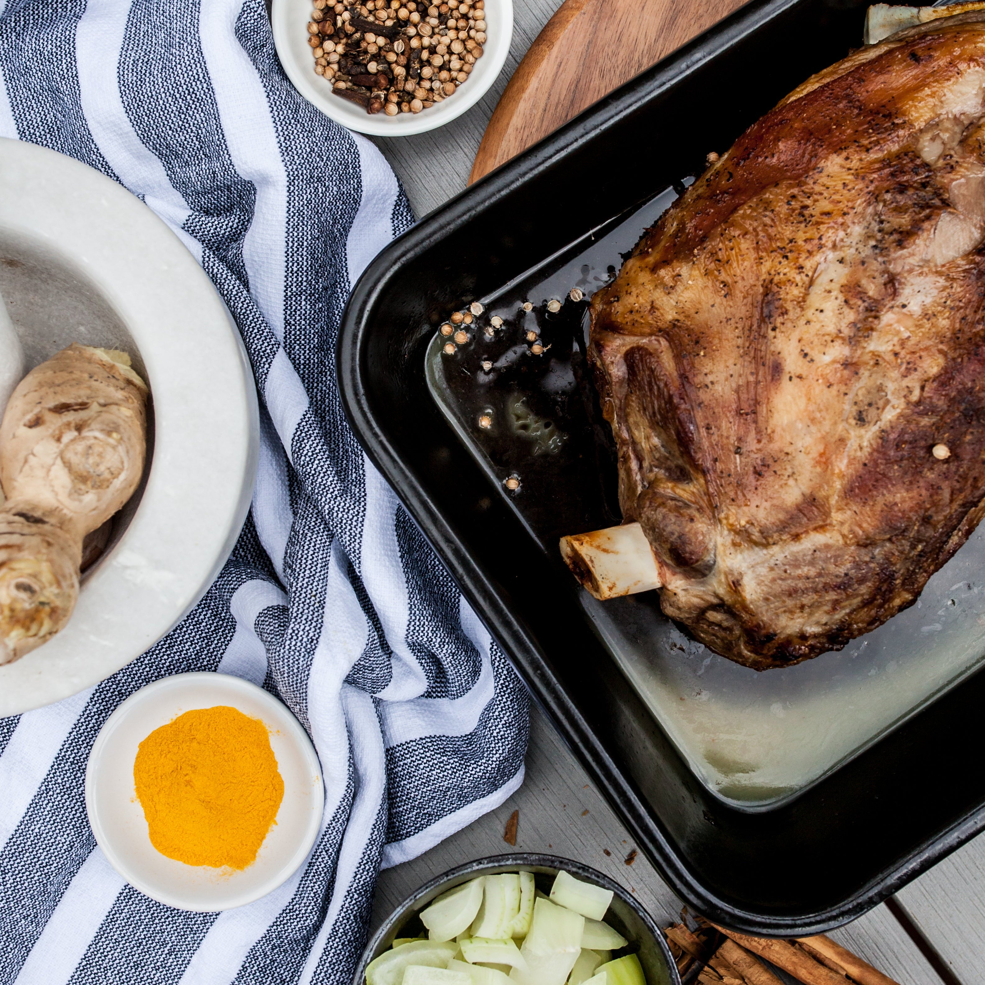 Slow Cooked Lamb Korma (Rich Coconut & Cashew Curry)