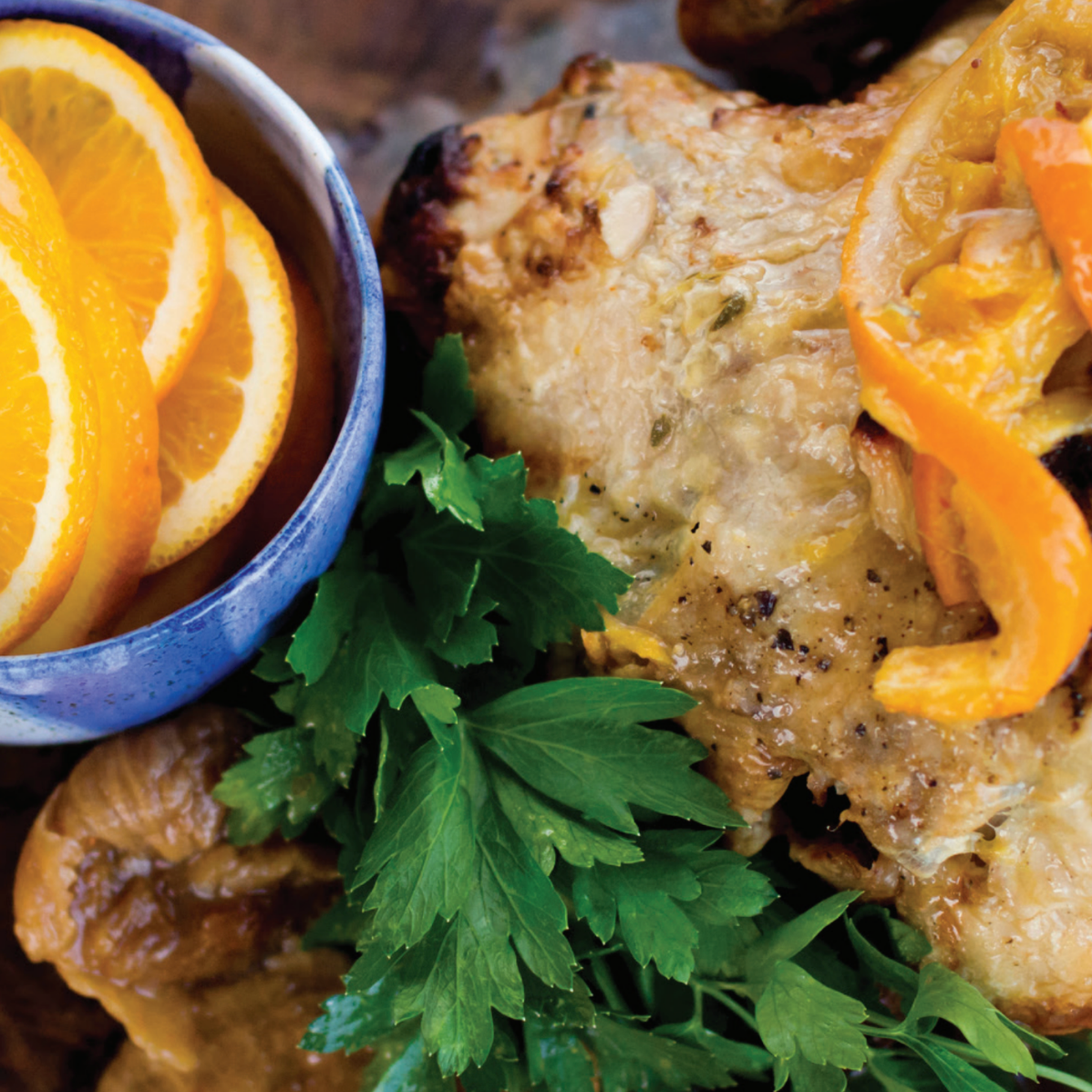 Easy Pressure Cooker Chicken with Orange, Thyme & Figs (Juicy, Flavour-Packed One-Pot Recipe)