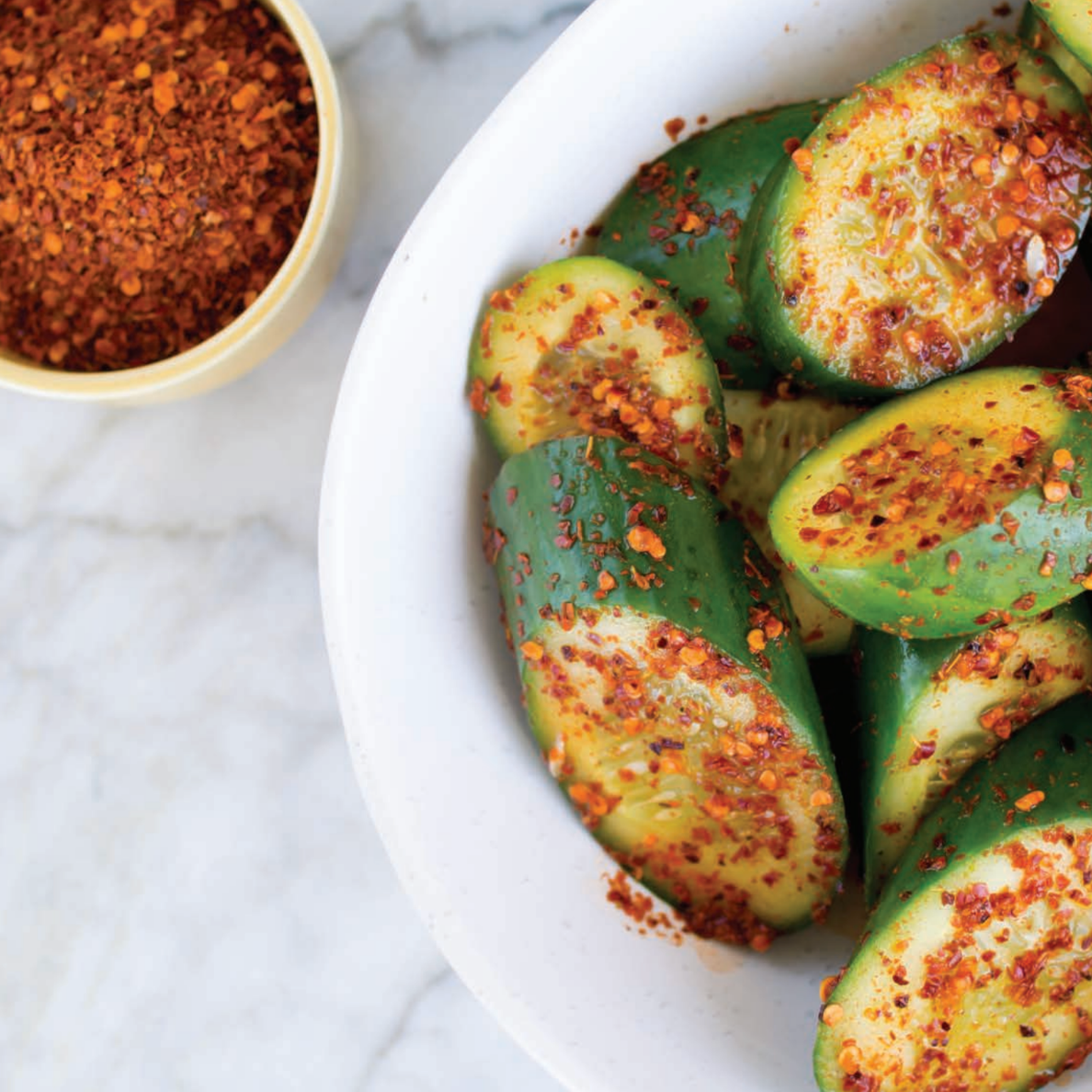 Quick Cucumber Pickle Recipe (Easy Spicy Pickled Cucumbers in 10 Minutes)
