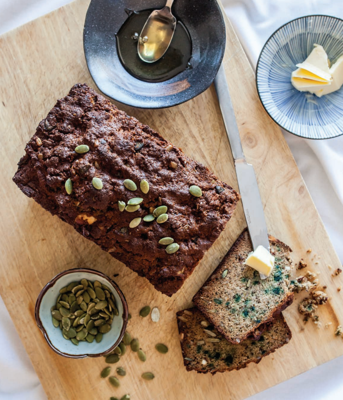 Healthy Seeded Bread Recipe (Gluten-Free High-Protein Nut & Seed Loaf)