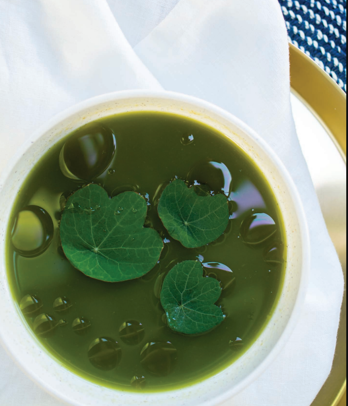 Creamy Green Detox Soup Recipe (Broccoli, Cauliflower & Parsley Vegetable Soup)