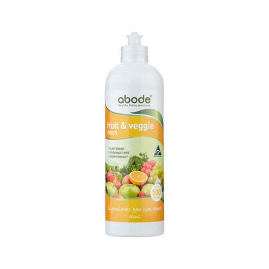 Abode Fruit & Veggie Wash 500ml - Nourishing Apothecary