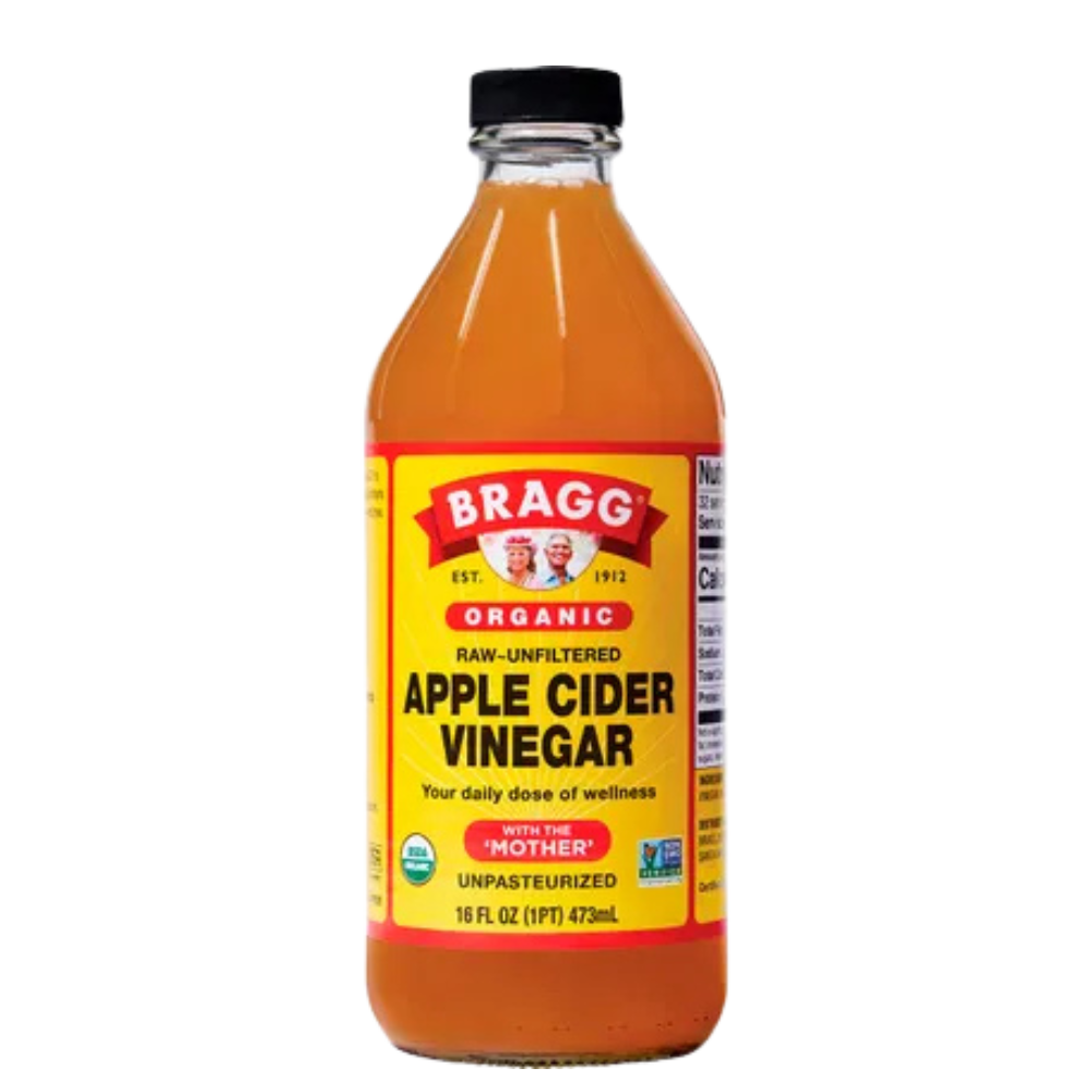 Bragg Organic Apple Cider Vinegar Unfiltered with The Mother 473ml