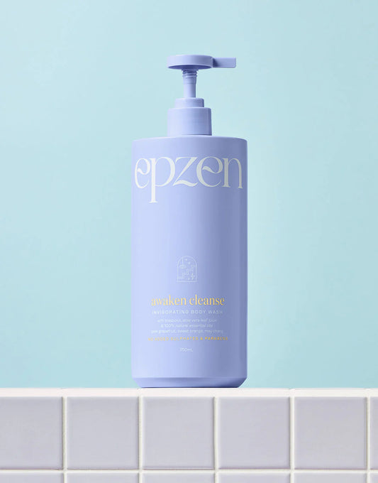 EPZEN Body Wash Invigorating Awaken Cleanse 750ml - Nourishing Apothecary