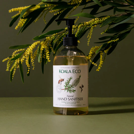KOALA ECO Hand Sanitiser Lemon Scented Tea Tree & Tea Tree 500ml - Nourishing Apothecary