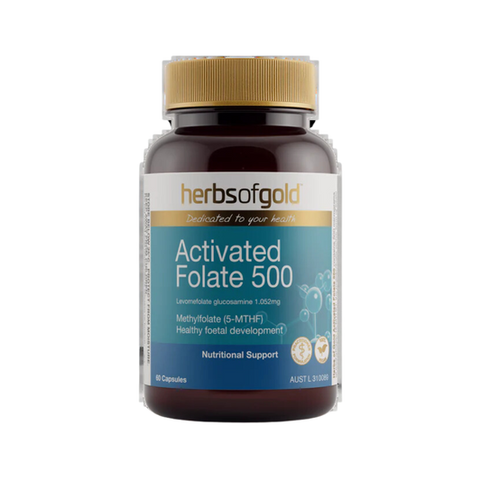 Herbs of Gold Activated Folate 500