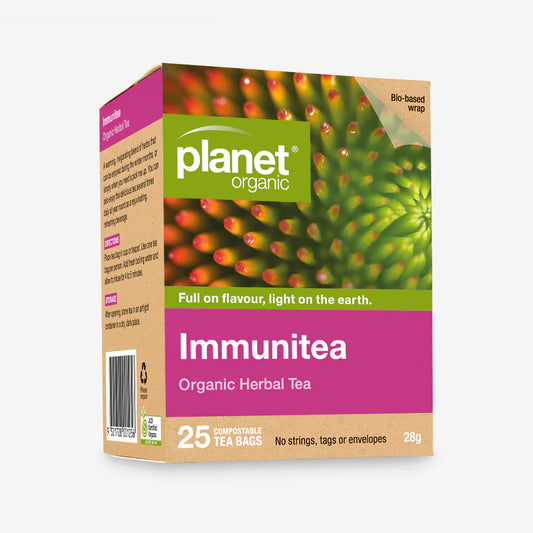 PLANET ORGANIC Herbal Tea Bags Immunitea 25pk - Nourishing Apothecary