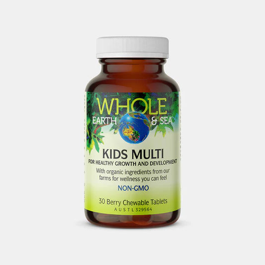 Whole Earth & Sea Kids Multi- 30 berry tablets - Nourishing Apothecary