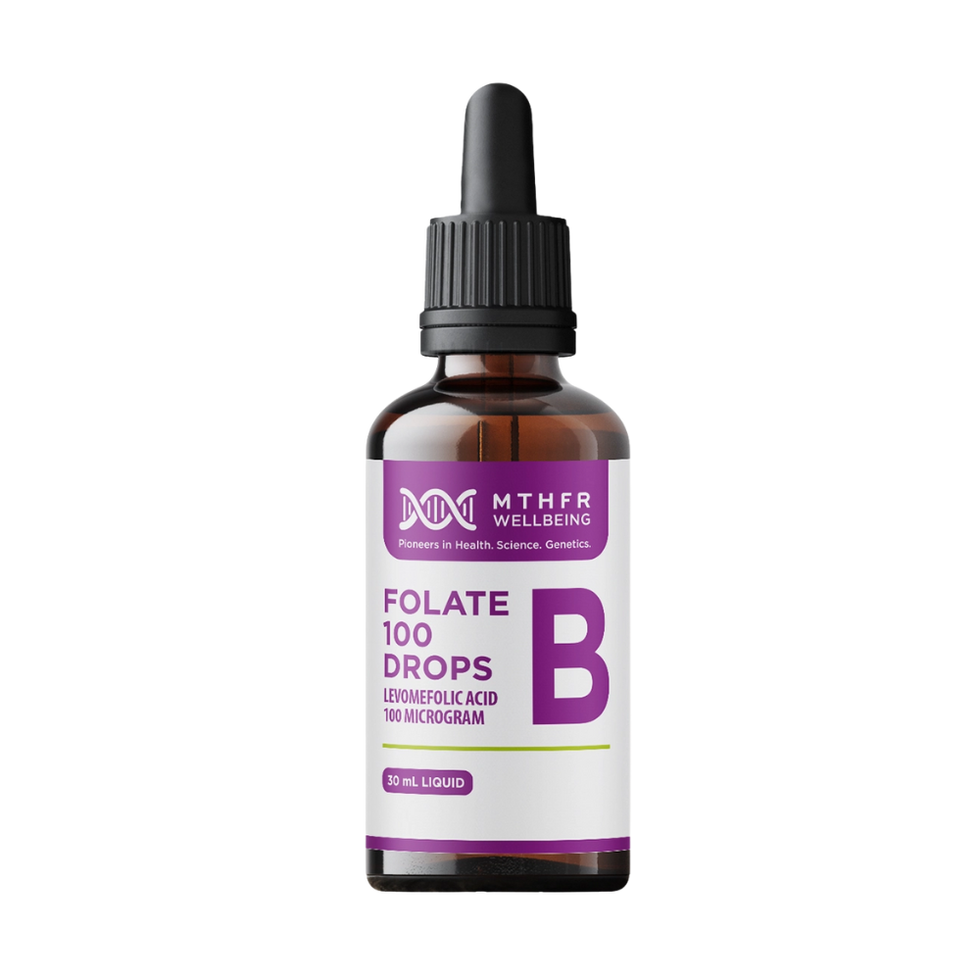MTHFR Support Folate B 100µg Drops – Nourishing Apothecary