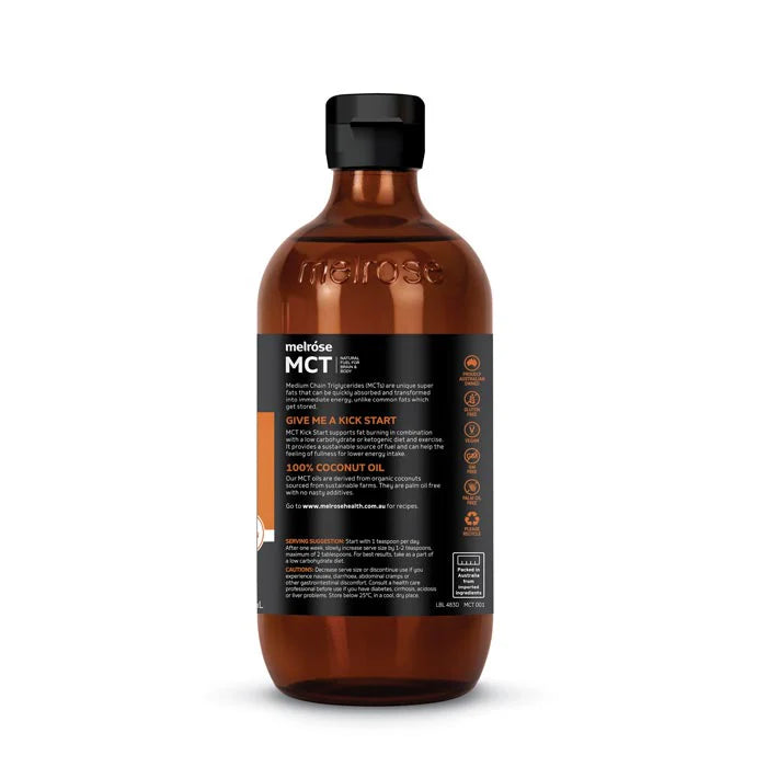 Melrose MCT Kick Start- 500ml - Nourishing Apothecary