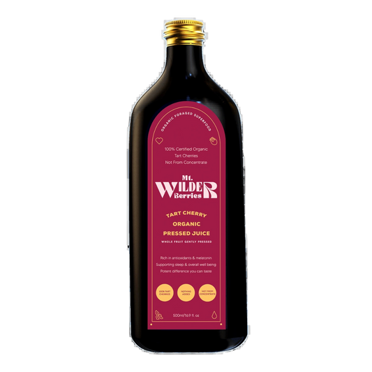 Mt. Wilder Berries Tart Cherry Organic Pressed Juice