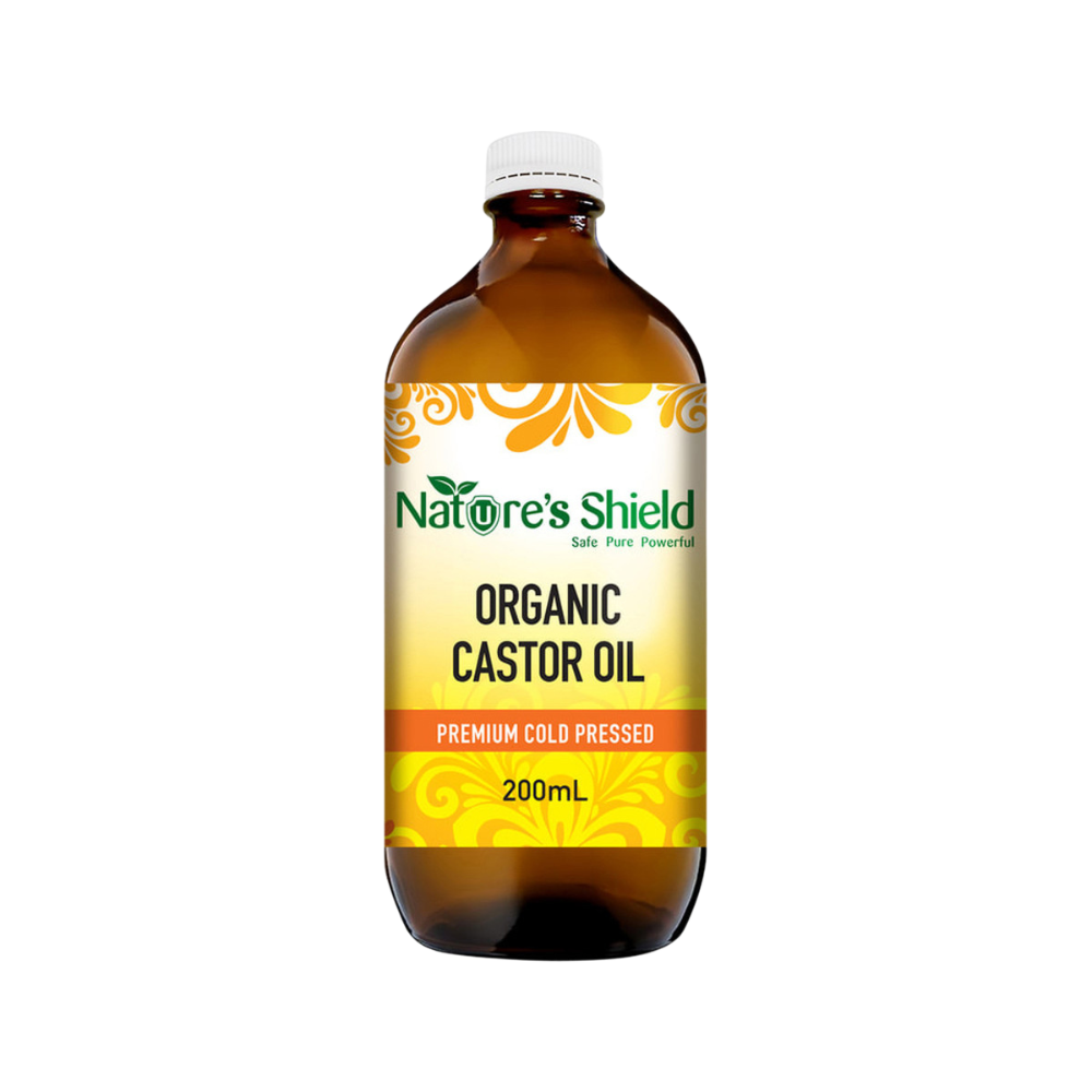 Nature’s Shield Organic Castor Oil - Cold-pressed for beauty.
Certified organic castor oil for hair, skin, and nail hydration.
Hexane-free castor oil for massage and natural beauty care.