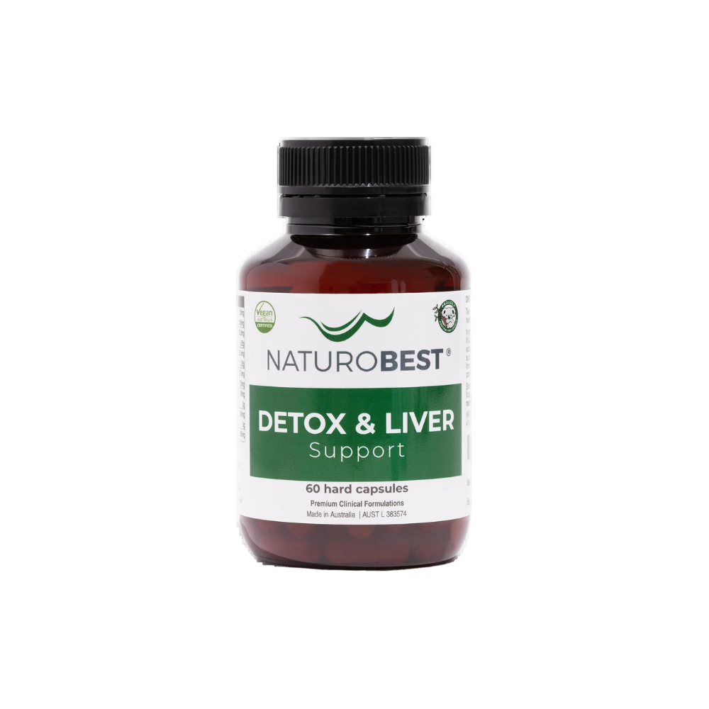 NaturoBest Detox & Liver Support Capsules - 60 capsules