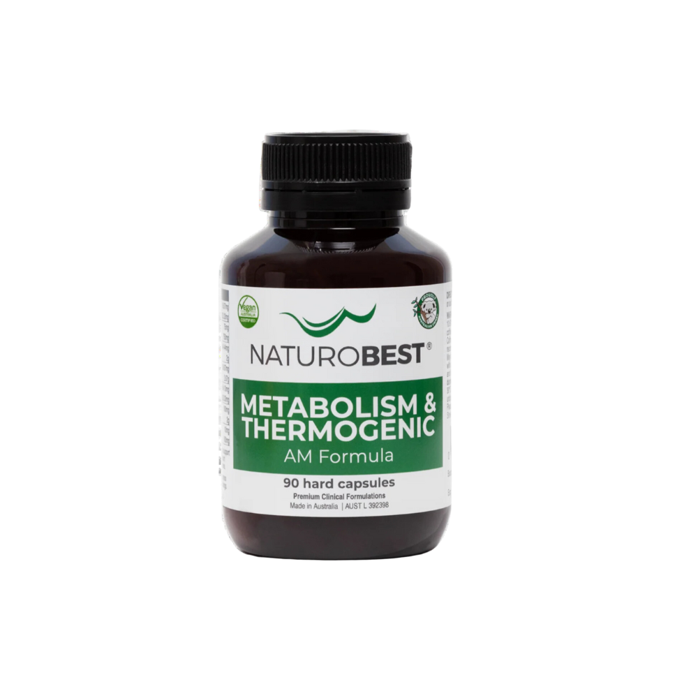 NaturoBest Metabolism & Thermogenic AM Formula - 90 capsules.