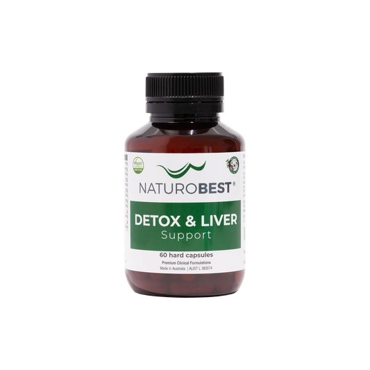 NaturoBest Detox & Liver Support- 60 capsules - Nourishing Apothecary