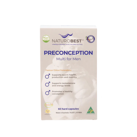 NaturoBest Preconception Multi for Men- 60 capsules