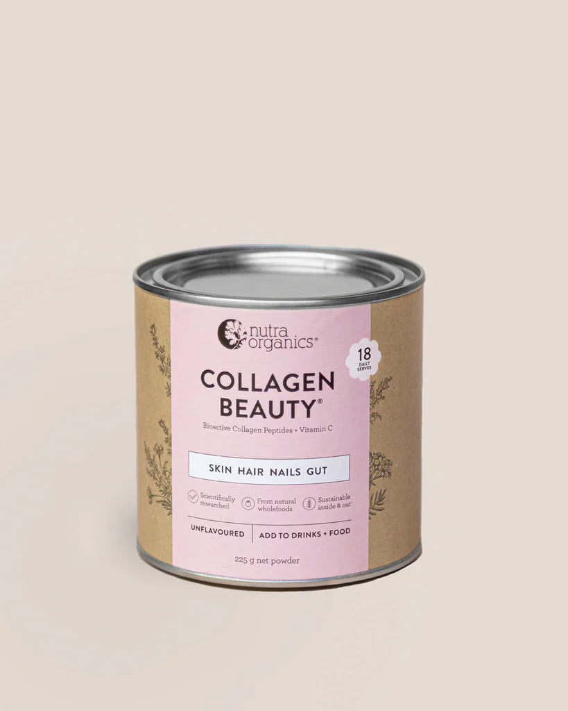 Nutra Organics Collagen Beauty Bioactive Collagen Peptides + Vitamin C - Nourishing Apothecary