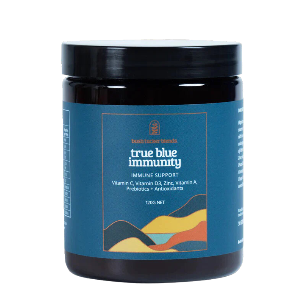 Bush Tucker Blends: True Blue Immunity Powder -120g