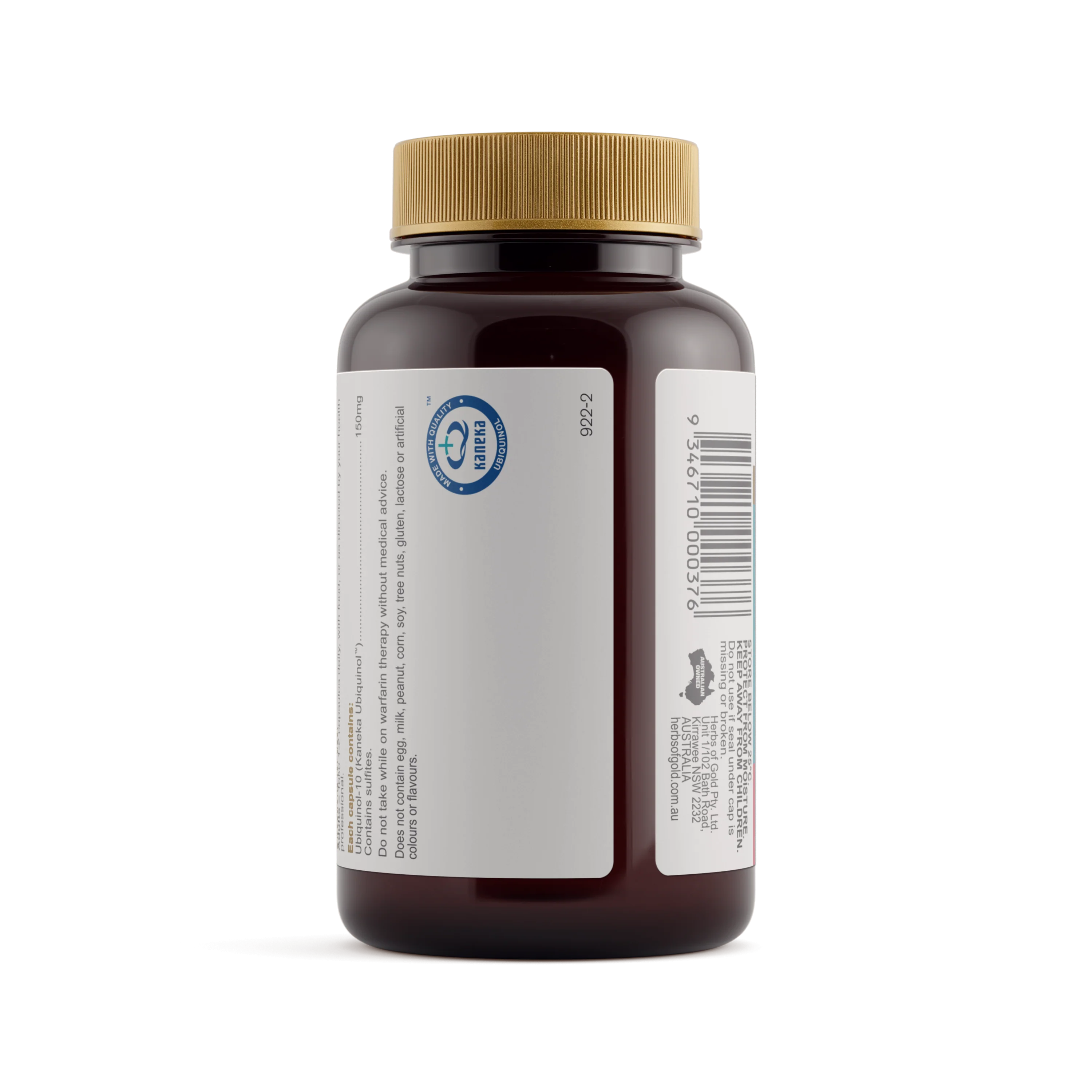 CoQ10 supplement to support cardiovascular health and vitality.