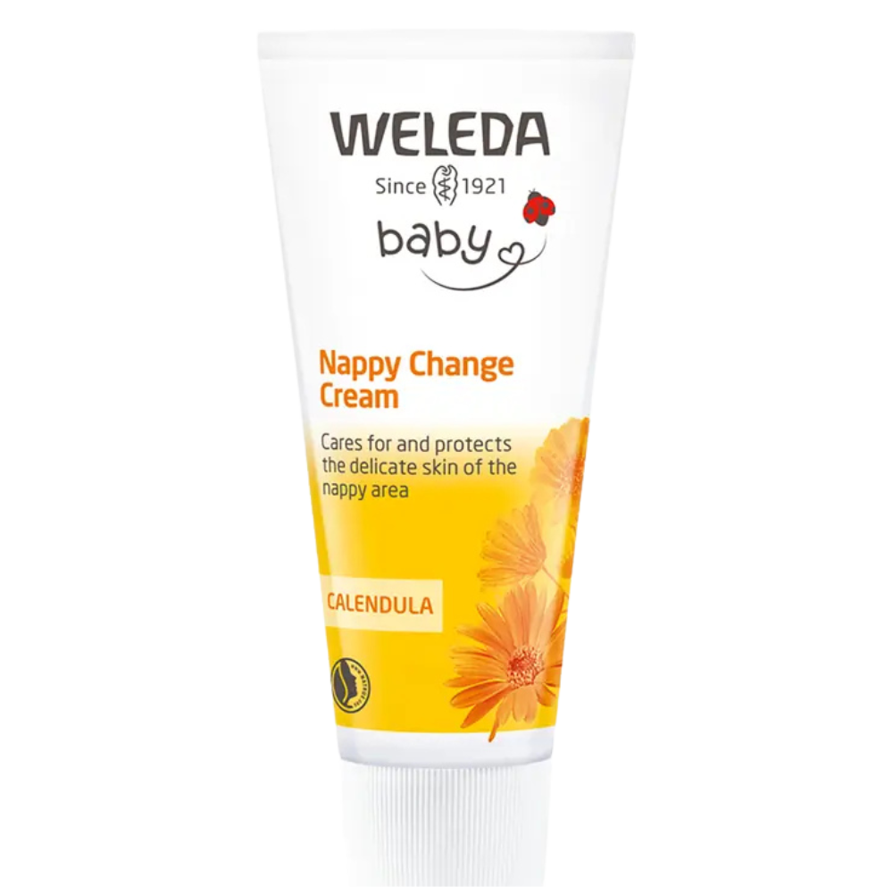 Weleda Baby Nappy Change Cream Calendula tube - 75mL to protect sensitive and delicate skin.