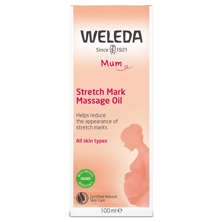 Weleda Stretch Mark Massage Oil- 100ml - Nourishing Apothecary