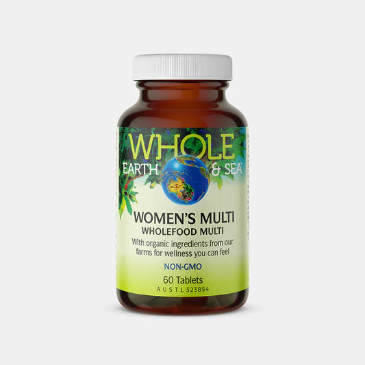 Whole Earth & Sea Women's Multi 60 Tablets - Nourishing Apothecary