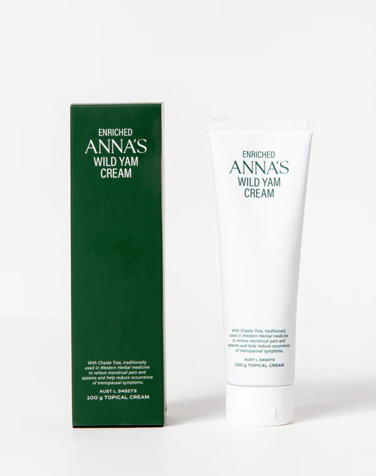 Anna's Enriched Wild Yam Cream-100g - Nourishing Apothecary