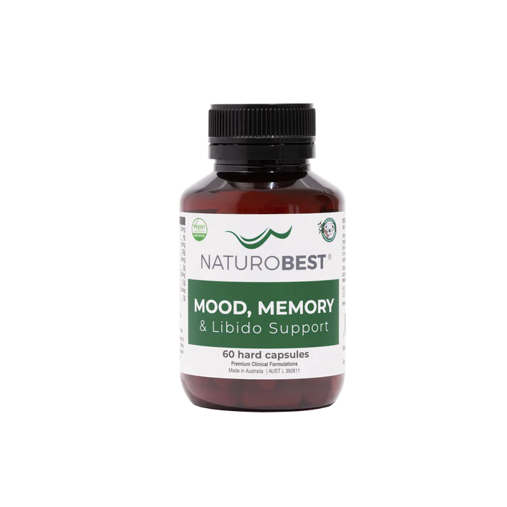 NaturoBest Mood, Memory & Libido Support - Nourishing Apothecary