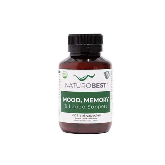 NaturoBest Mood, Memory & Libido Support - Nourishing Apothecary