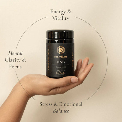 Superfeast Mushrooms: Jing- Energy + Focus Blend - Nourishing Apothecary