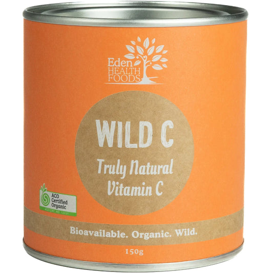 Eden Healthfoods Wild C- Natural Vitamin C- 150g - Nourishing Apothecary